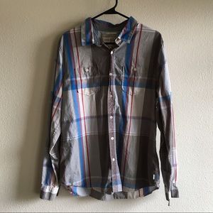 Warp and Weft men’s casual button up